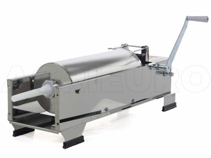 Reber 8965 N INOX - manueller Wurstf&uuml;ller 15 Kg - 2 Geschwindigkeiten