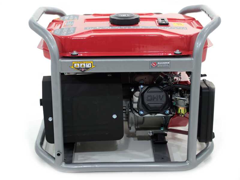 GeoTech Pro GGP 3500 ES - Benzin-Stromerzeuger mit R&auml;dern und AVR-Regelung 3 kW - Dauerleistung 2.8 kW - 230V