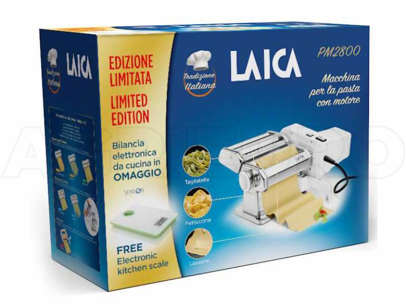 Laica PM2800 - Kit Elektro Nudelmaschine 90W