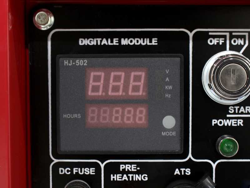 GeoTech Pro DGP 8500SE-3 - Diesel Stromerzeuger  FullPower 230V/400V - 5.5 kW - leise - E-Starter
