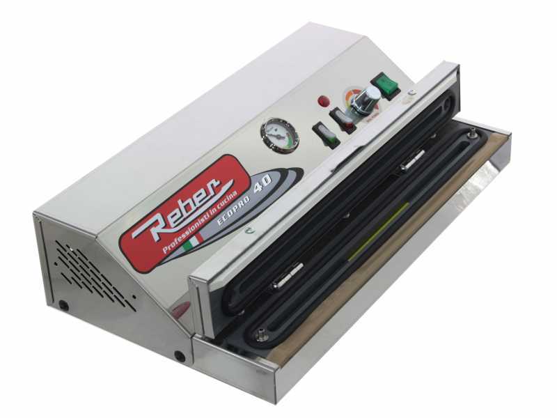Reber EcoPro 40 - 9716 N - Professionelles Vakuumierger&auml;t - Schwei&szlig;leiste 43 cm 