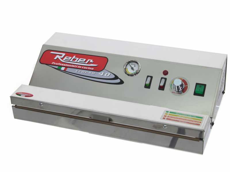 Reber EcoPro 40 - 9716 N - Professionelles Vakuumierger&auml;t - Schwei&szlig;leiste 43 cm 