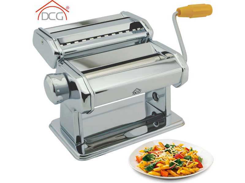 DCG PM1600 - manuelle Nudelmaschine aus Edelstahl