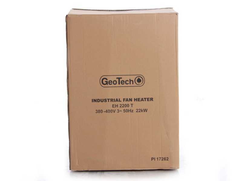 GeoTech EH 2200 T - Elektroheizer mit Gebl&auml;se - 22 kW - 400V