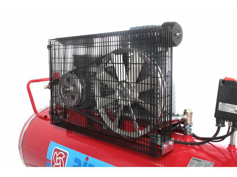 Airmec CR 204 K18+C TP - Kompressor mit Riemenantrieb - 400V Elektromotor - Tank 200 lt
