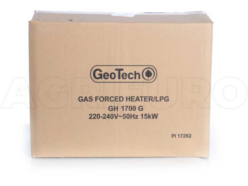GeoTech GH 1700 G - Gasheizgebl&auml;se - Piezoz&uuml;ndung (G)