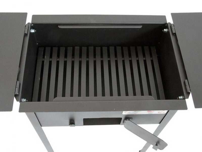 Cruccolini ELBA - Holzkohlegrill - 38x25 - aus stabilem Stahl