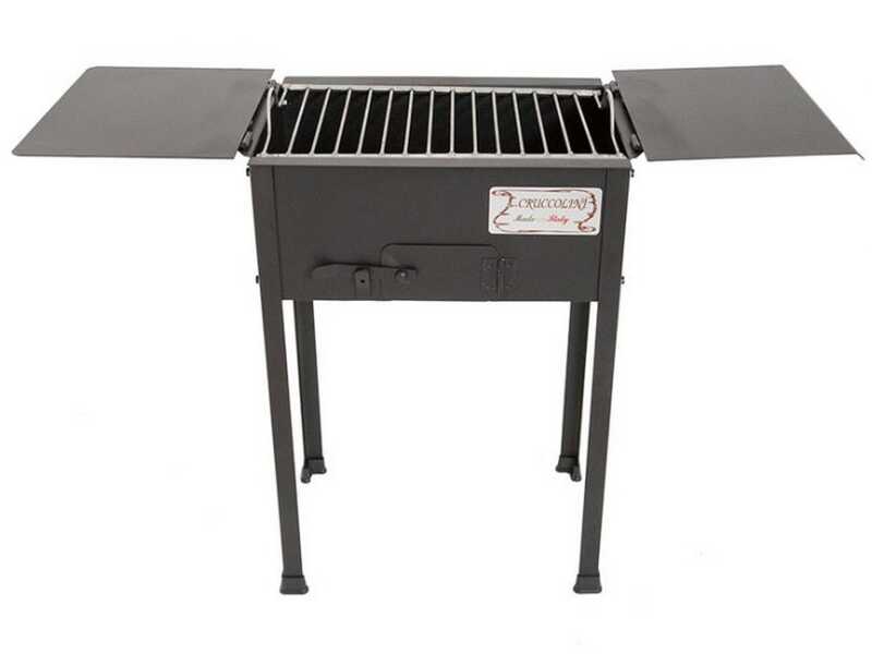 Cruccolini ELBA - Holzkohlegrill - 38x25 - aus stabilem Stahl