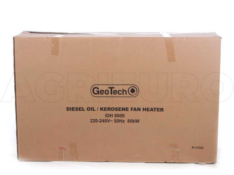 GeoTech IDH 8000 - Diesel Heizger&auml;t - indirekte Heizung - auf Wagen