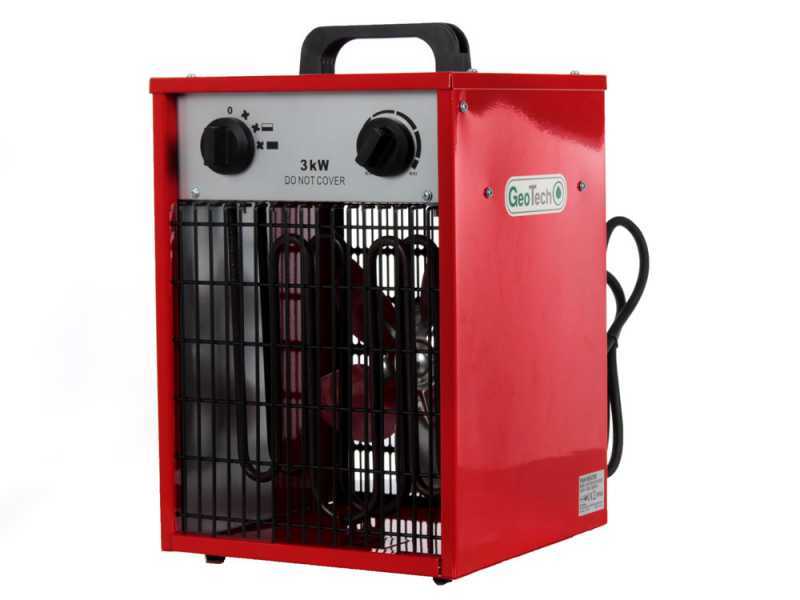 GeoTech EH 300 S - Elektroheizer mit Gebl&auml;se - 230V
