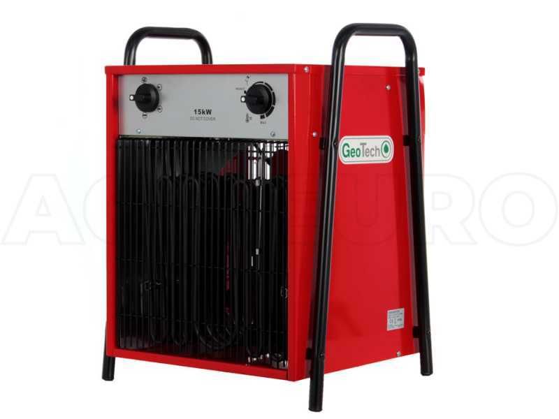 GeoTech EH 1500 T - Elektroheizer mit Gebl&auml;se - 15 kW - 400V