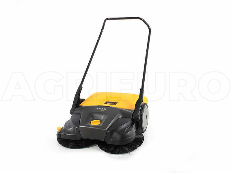 Stiga SWP 577 - Handkehrmaschine ohne Antrieb - mit Fangkorb