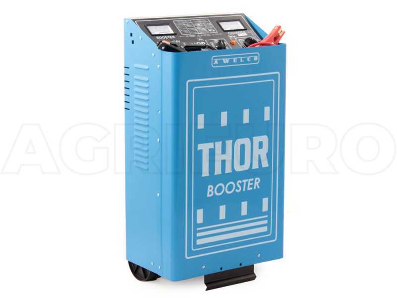 Awelco THOR 650 - Akkuladeger&auml;t, Startlader, Booster - auf Wagen - 230V - Batterie 24-12V