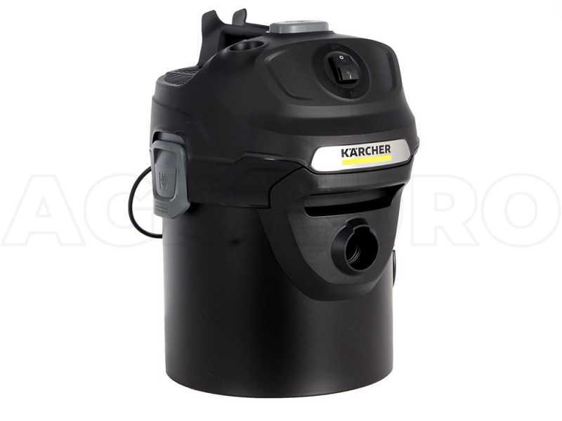 Aschensauger K&auml;rcher AD 2, Auffangbeh&auml;lter aus Metall 14 lt - Motor 600 W