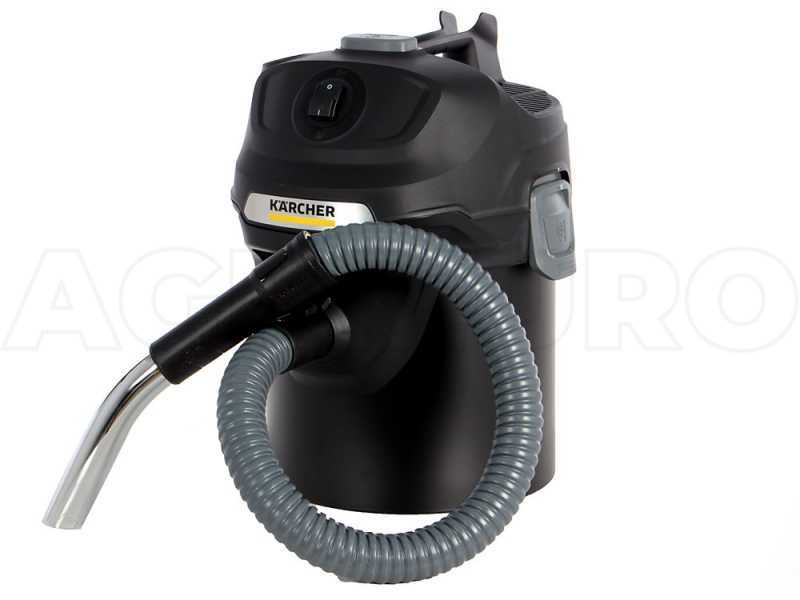 Aschensauger K&auml;rcher AD 2, Auffangbeh&auml;lter aus Metall 14 lt - Motor 600 W