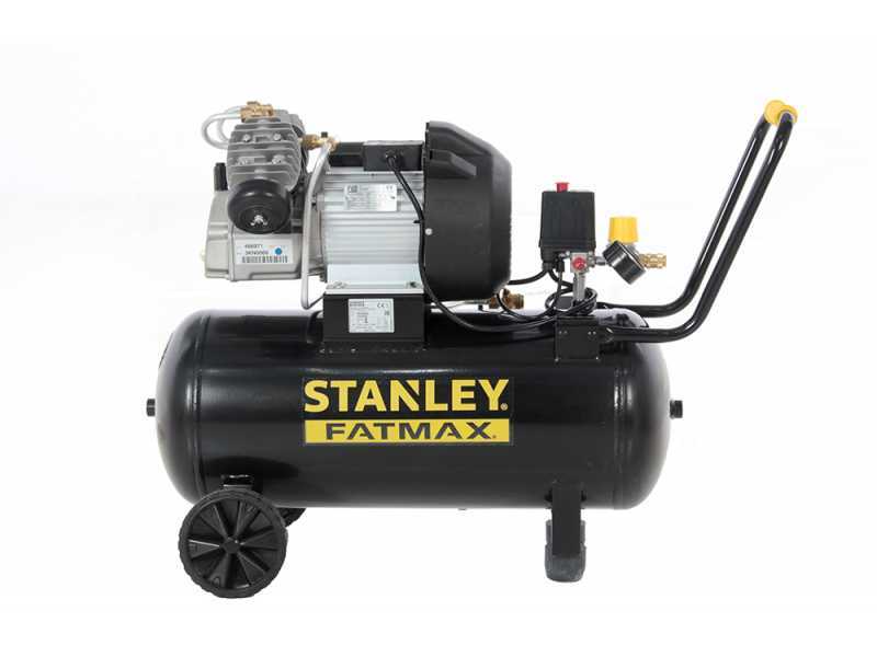 Stanley Fatmax DV2 400/10/50 - Elektrischer Kompressor mit Wagen - Motor 3 PS - 50 Lt
