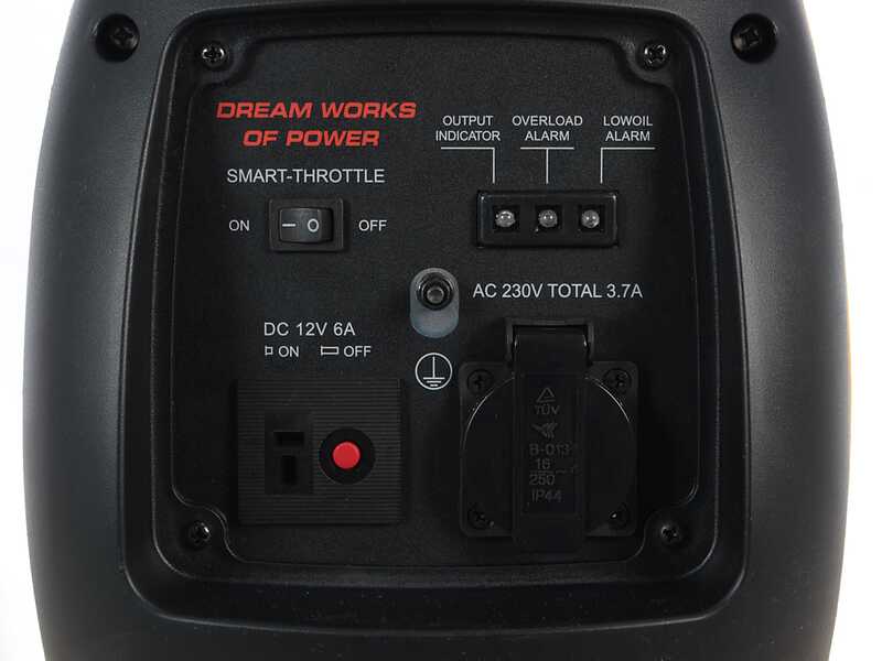 AMA G1000i - Leiser tragbarer Inverter-Stromerzeuger 0.95 kW - Dauerleistung 0.85 kW - 230V