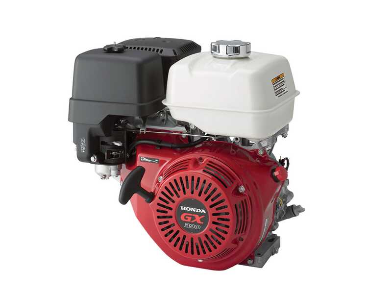 Top Line BIO 800 - Benzin H&auml;cksler - mit Honda Motor GX 390