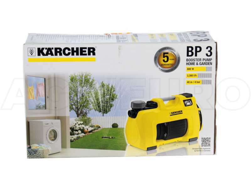 K&auml;rcher BP 3 Home &amp; Garden - Elektrische Bew&auml;sserungspumpe - Pumpe f&uuml;r das Haus und den Garten, 800 W