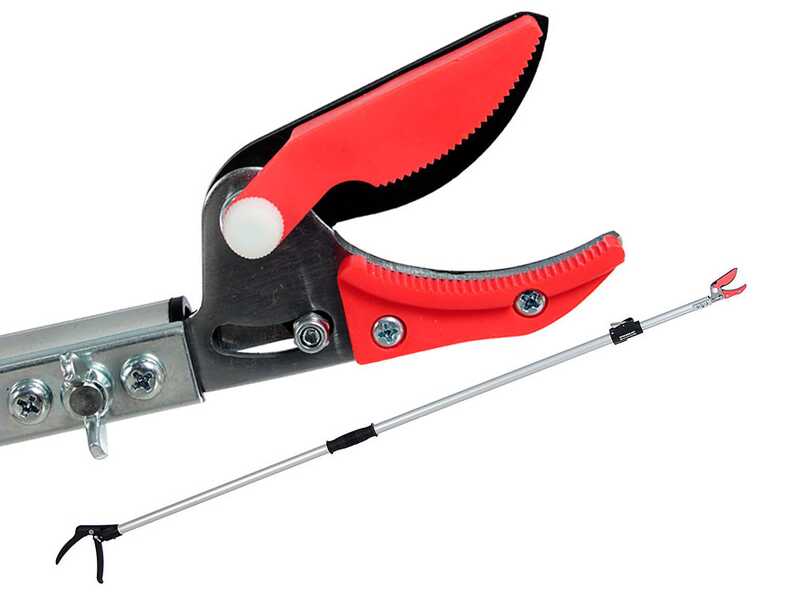 Ausonia - Baumschere f&uuml;r das Beschneiden auf verl&auml;ngerbarem Teleskopschaft von 192 bis 302 cm - mit Hands&auml;ge