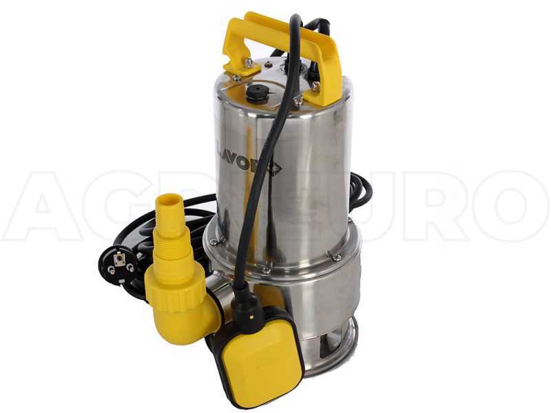 Elektrische Tauchpumpe f&uuml;r Schmutzwasser Lavor EDS-M 15000 aus Metall - 1100 W
