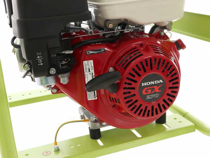 Benzin Stromerzeuger 230V einphasig Pramac E 5000 - 3,9 kW - Honda GX 270 Motor
