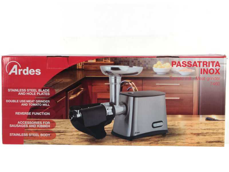 Ardes AR7460 - Tomatenpresse - Fleischwolf -Elektromotor 500W - 220-240V