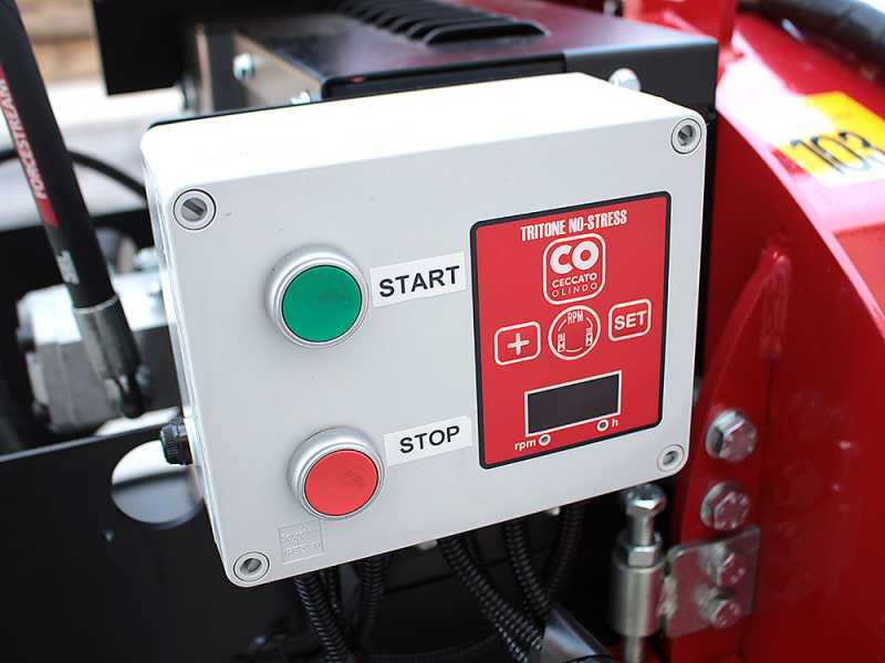 Ceccato Tritone Super Monster - Profi Benzin H&auml;cksler - Honda GX 690