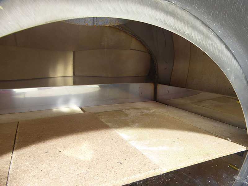AgriEuro Mini Cibus - Holzbackofen f&uuml;r drau&szlig;en - 70x50 - Backf&auml;higkeit: 2 Pizzas