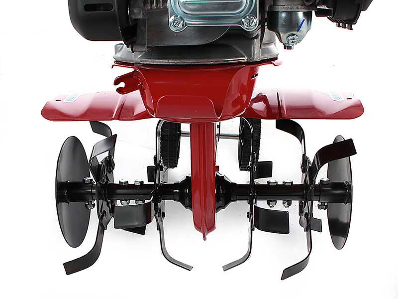 Eurosystems E3-EVO RM Motorhacke mit 4-takt Loncin Benzinmotor 4-takt Motor 139 ccm