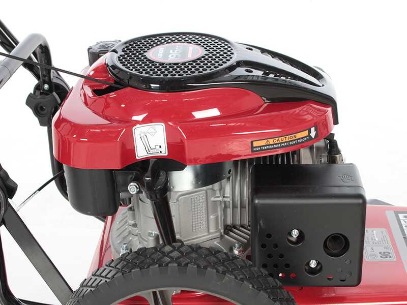 GeoTech DG 58 F - Fadenm&auml;her mit R&auml;dern ohne Radantrieb - mit Benzinmotor Loncin 196 ccm