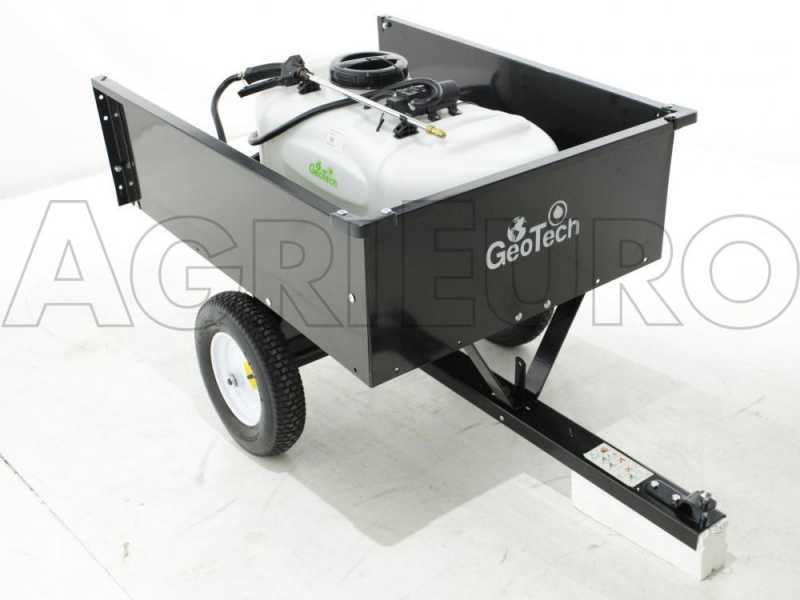 GeoTech CZ100A - Tank f&uuml;r Spritzanwendungen f&uuml;r Rasentraktor - Pumpe 12 V - 100 l