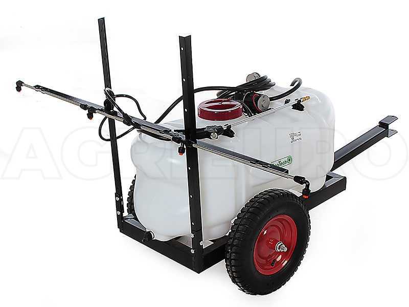 GeoTech CZ100D - Tank f&uuml;r Spritzanwendung f&uuml;r Rasentraktor - Pumpe 12 V - 100 l