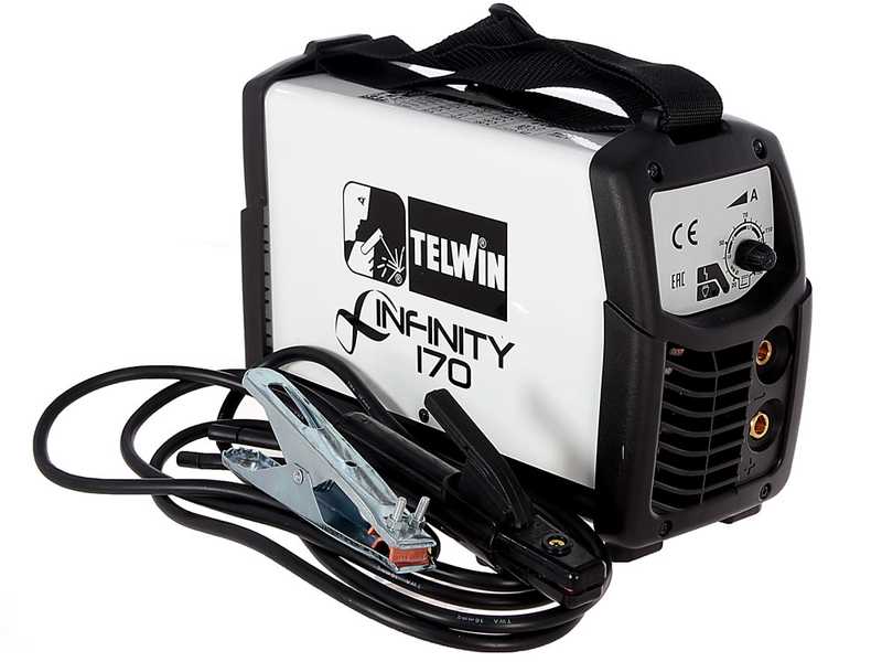 Inverter Schwei&szlig;ger&auml;t Elektrode und TIG mit Gleichstrom Telwin Infinity 170 - 150A - mit Kit