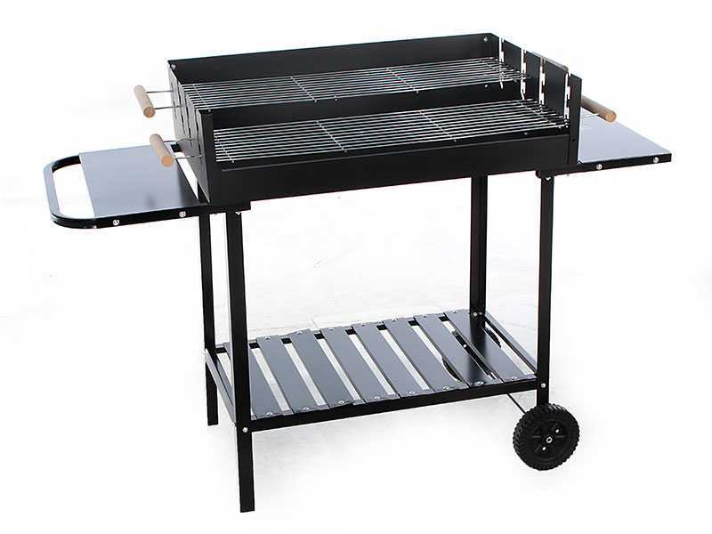 Royal Food CB 280X - Kohlegrill mit 2 Grillrosten - Kochfl&auml;che 75 x 50