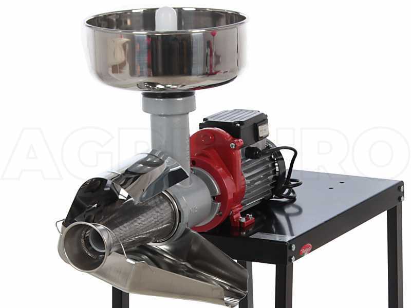 Reber 9011 NX - Tisch-Tomatenpresse - N.5 INOX - Induktionsmotor 400 W