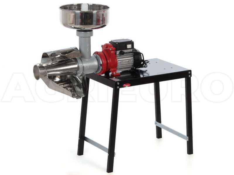 Reber 9011 NX - Tisch-Tomatenpresse - N.5 INOX - Induktionsmotor 400 W