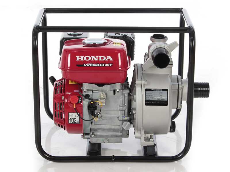 Selbstansaugende Benzinmotorpumpe Honda WB20XT, 50 mm Anschl&uuml;sse - 2"