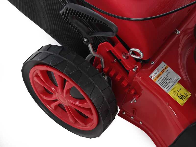 Rasenm&auml;her GeoTech Pro S47-3 BMSWG, vorderes Drehrad - Loncin - mit Radantrieb