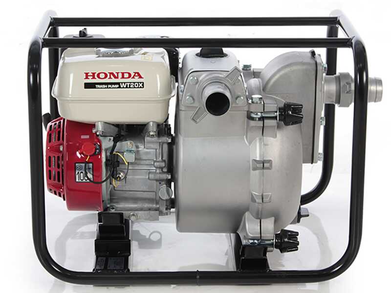 Benzinmotorpumpe Honda WT20, 50 mm Anschl&uuml;sse - f&uuml;r Schmutzwasser