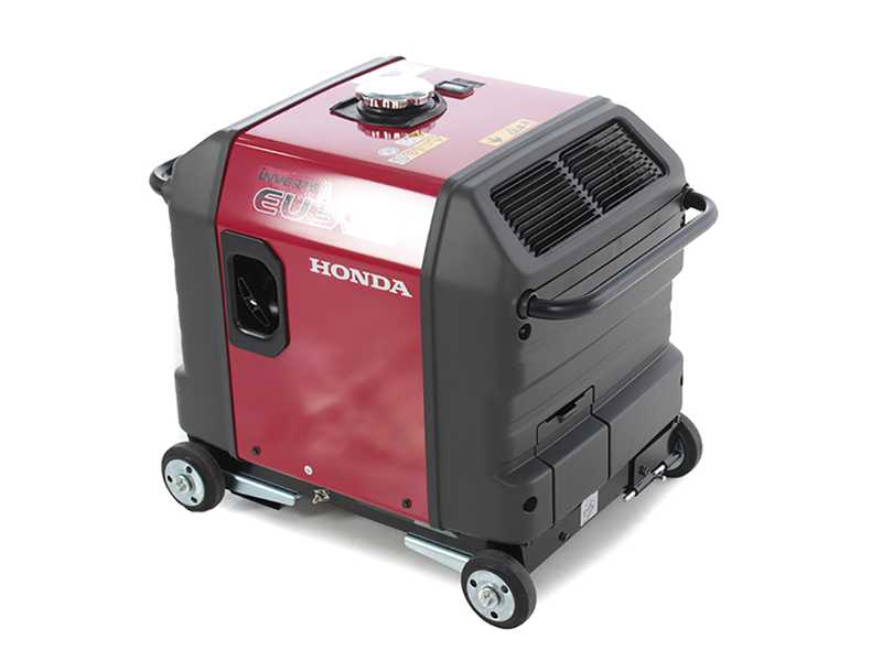 Honda EU30is - Leiser Inverter-Stromerzeuger mit R&auml;dern 230 3 kW - Dauerleistung 2.8 kW - 230V