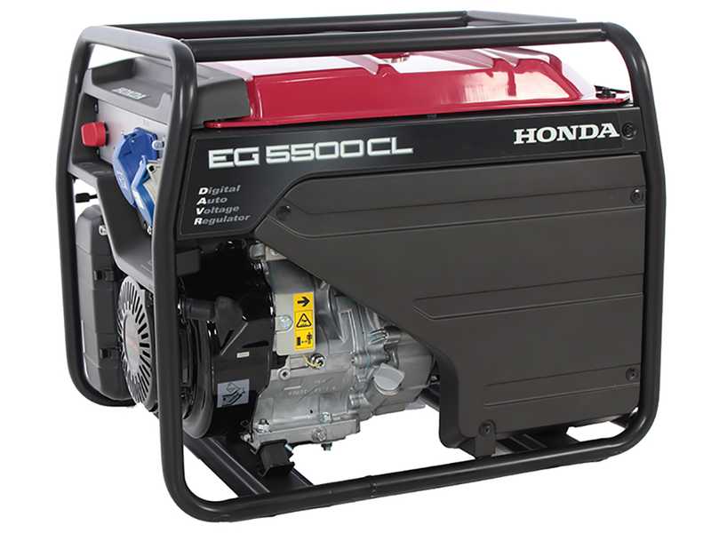 Honda EG 5500 CL - Benzin-Stromerzeuger mit AVR-Regelung 5.5 kW - Dauerleistung 5 kW - 230V