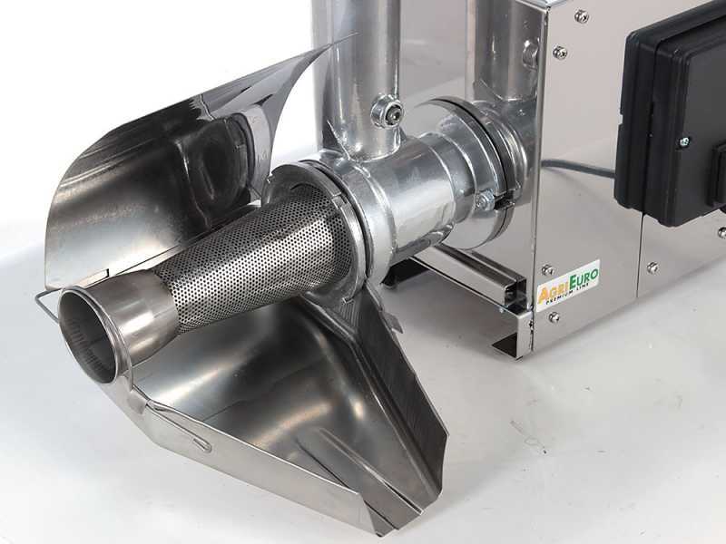 Elektro Tomatenpresse AE-SM3 INOX - 375 W - 0,5 PS