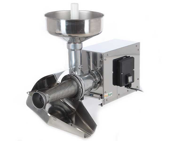 Elektro Tomatenpresse AE-SM5 INOX - 375 W - 0,5 PS