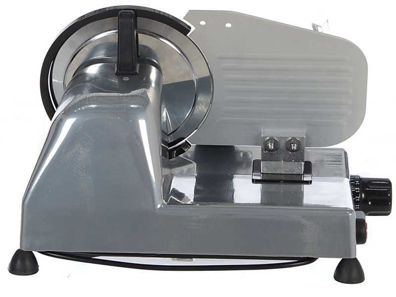 Reber TA20 - Aufschnittmaschine mit geh&auml;rtetem geschliffenem Messer 200 mm - 140W