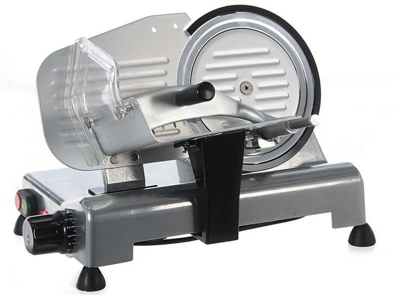 Reber TA20 - Aufschnittmaschine mit geh&auml;rtetem geschliffenem Messer 200 mm - 140W