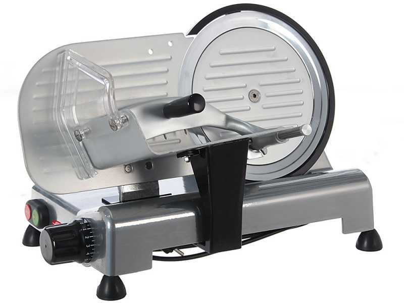 Reber TA22 - Aufschnittmaschine mit geh&auml;rtetem geschliffenem Messer 220 mm - 140W