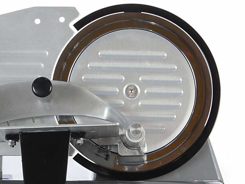 Reber TA22 - Aufschnittmaschine mit geh&auml;rtetem geschliffenem Messer 220 mm - 140W