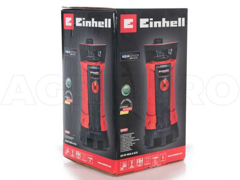 Elektrische Tauchpumpe f&uuml;r Schmutzwasser Einhell GE-DP 6935 A ECO - mit Aquasensor - 690 W
