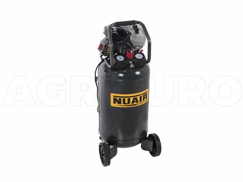 Nuair FU 227/10/50V - Tragbarer Elektrischer Kompressor - Motor 2 PS - 50 Liter